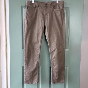 English Laundry Pants Chino Mens Brown Flat Front Straight Leg Size 32X30 Preppy